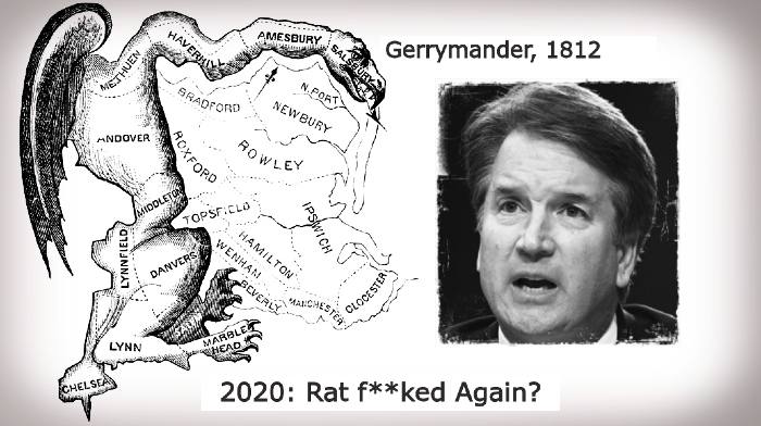 A post about gerrymandering -- how the 2020 election will determine how much Republicans can rig elections for the next decade.